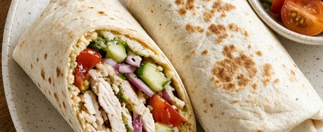 Lunch wraps for work: 8 healthy wraps that hold till 3