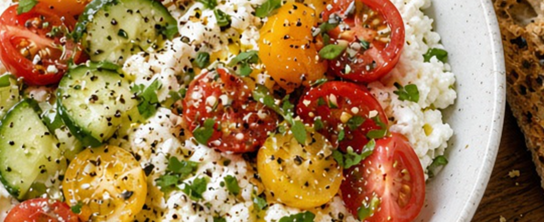 Cottage cheese lunch ideas for your desk (protein you can see till 3)